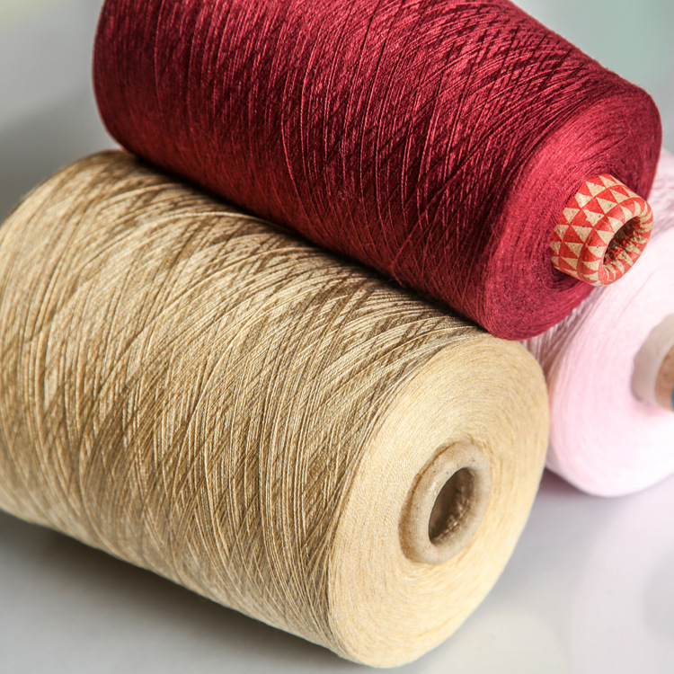 Picture of 48 Pct Viscose Nylon PTT Cashmere Blended Yarn Shandong Hengtai Cashmere Color Yarn Factory