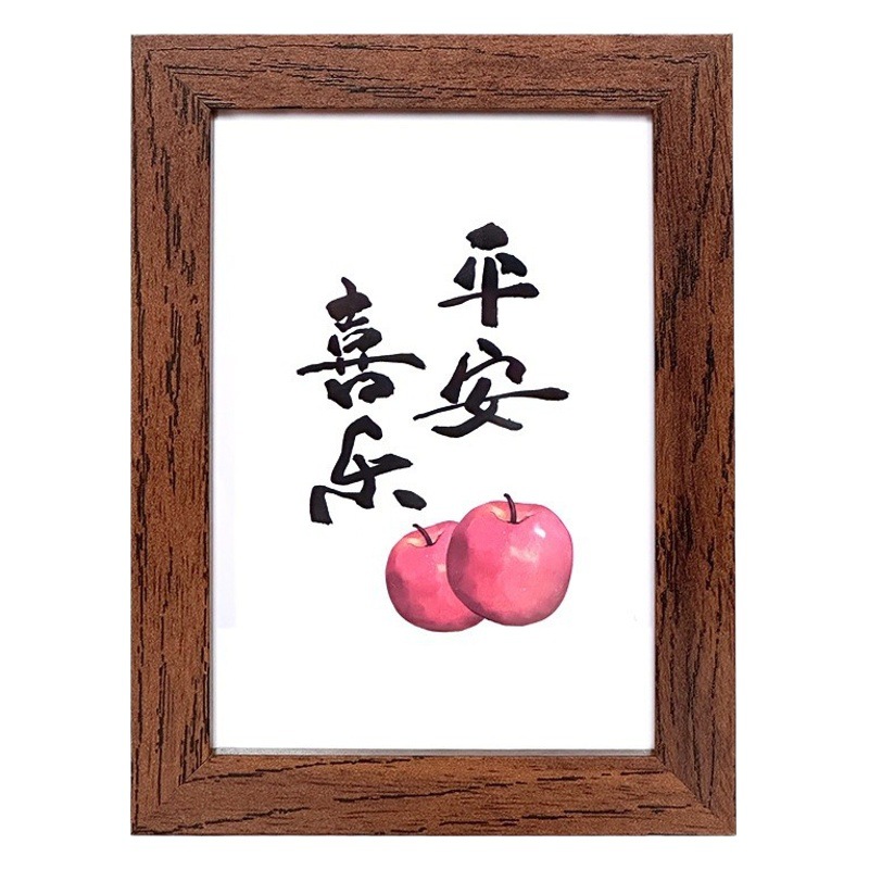 Casual Wooden Photo Frame Empty Frame 6 Inches 7 Inches 8inch 10inch A4 Table Hanging Wall DIY Photo Wall Picture Frame Wholesale Customization