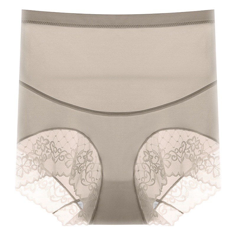 High-waist Postpartum Abdominal Panties Women's Waist Non-curling Small Belly Hip-lifting Body-slimming Body-shaping Panties