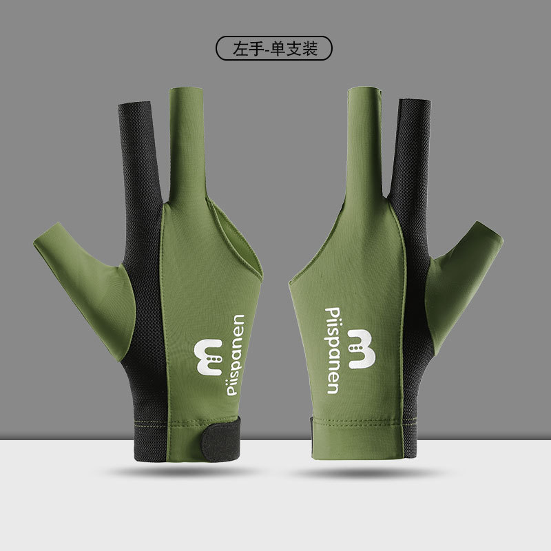 Picture of Professional Snooker Billiards Gloves Men's Leakage Three-Finger Ice Silk Breathable Non-Slip Left Hand Single Pool Gloves Women's T3
