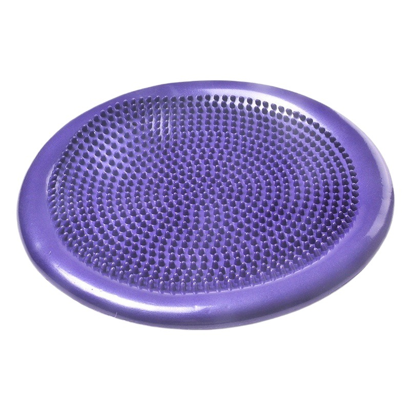 Cross-Border Yoga Massage Cushion Air Cushion Balance Plate Soft Pad Thickeneded Explosion-Proof Cushion Ball with Inflator