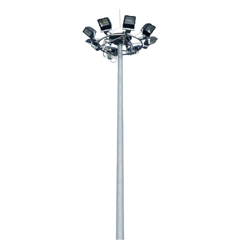8M12M15M20M with lifting lighting high pole lights manufacturers supply outdoor square stadium Port stadium lights