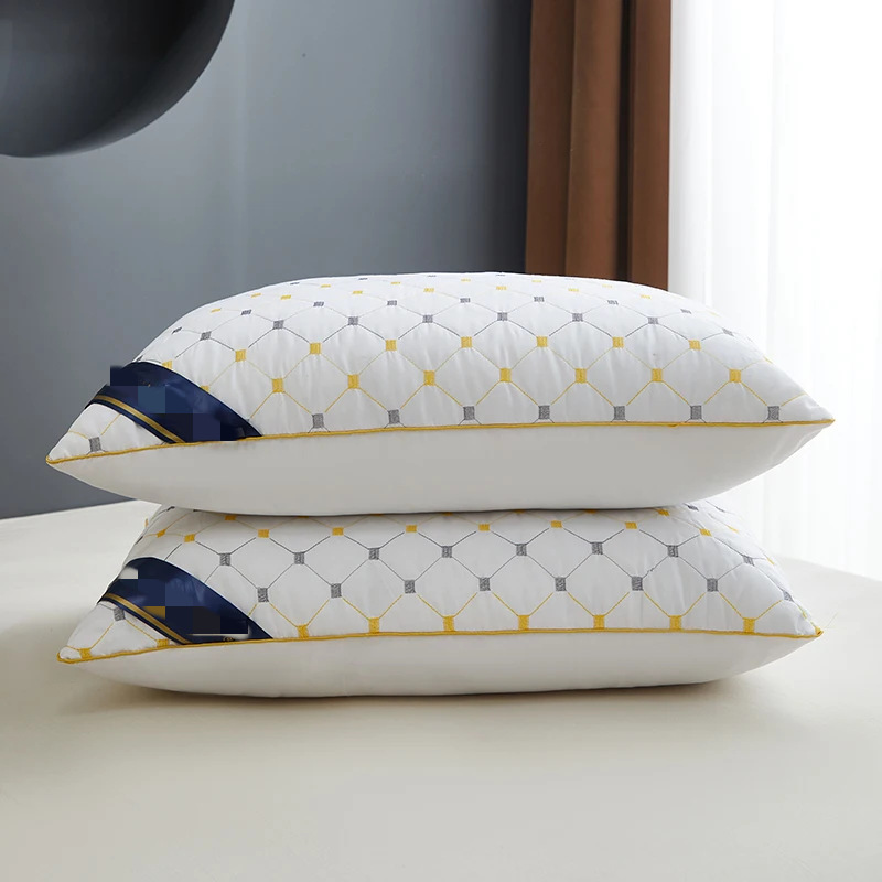 Picture of Hotel high and low pillow does not collapse manufacturers wholesale pillow core cervical pillow core student home home pillow pillow