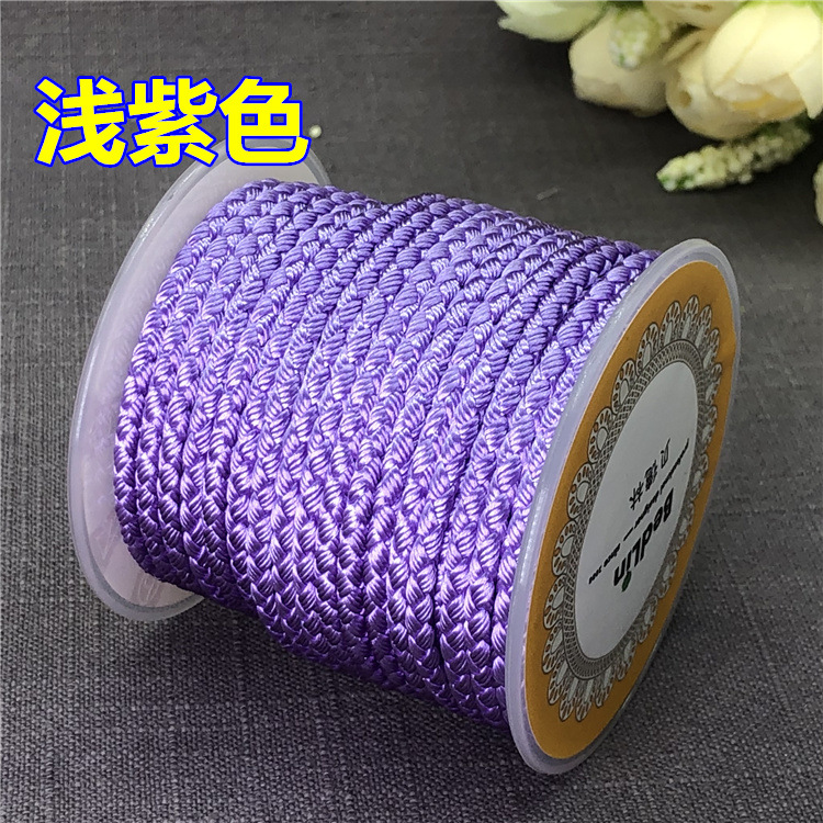 Picture of Taiwan line 3mm wear-resistant twist dragon pattern rope hand woven diy jade beeswax necklace rope hand rope wire