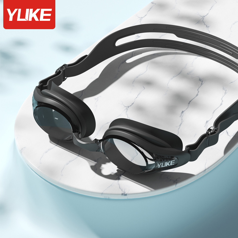 Picture of Swimming goggles women HD waterproof anti-fog myopia Degree Men's professional swimming glasses diving equipment wholesale
