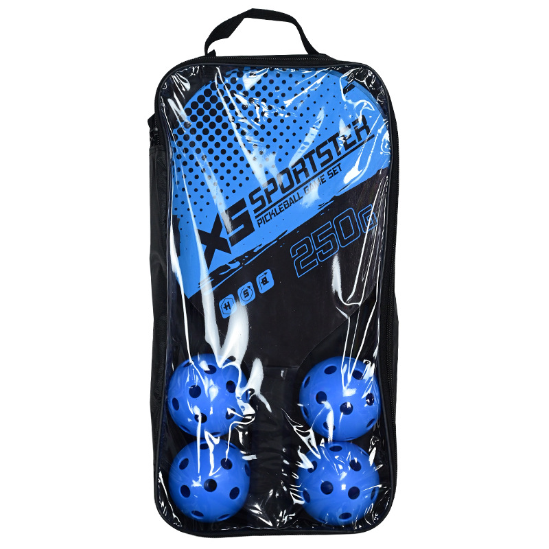 Picture of Wooden Peak Racquet Beach Racquet suit with Ball Outdoor Sports Fitness Products suit Combination Plate Racquet