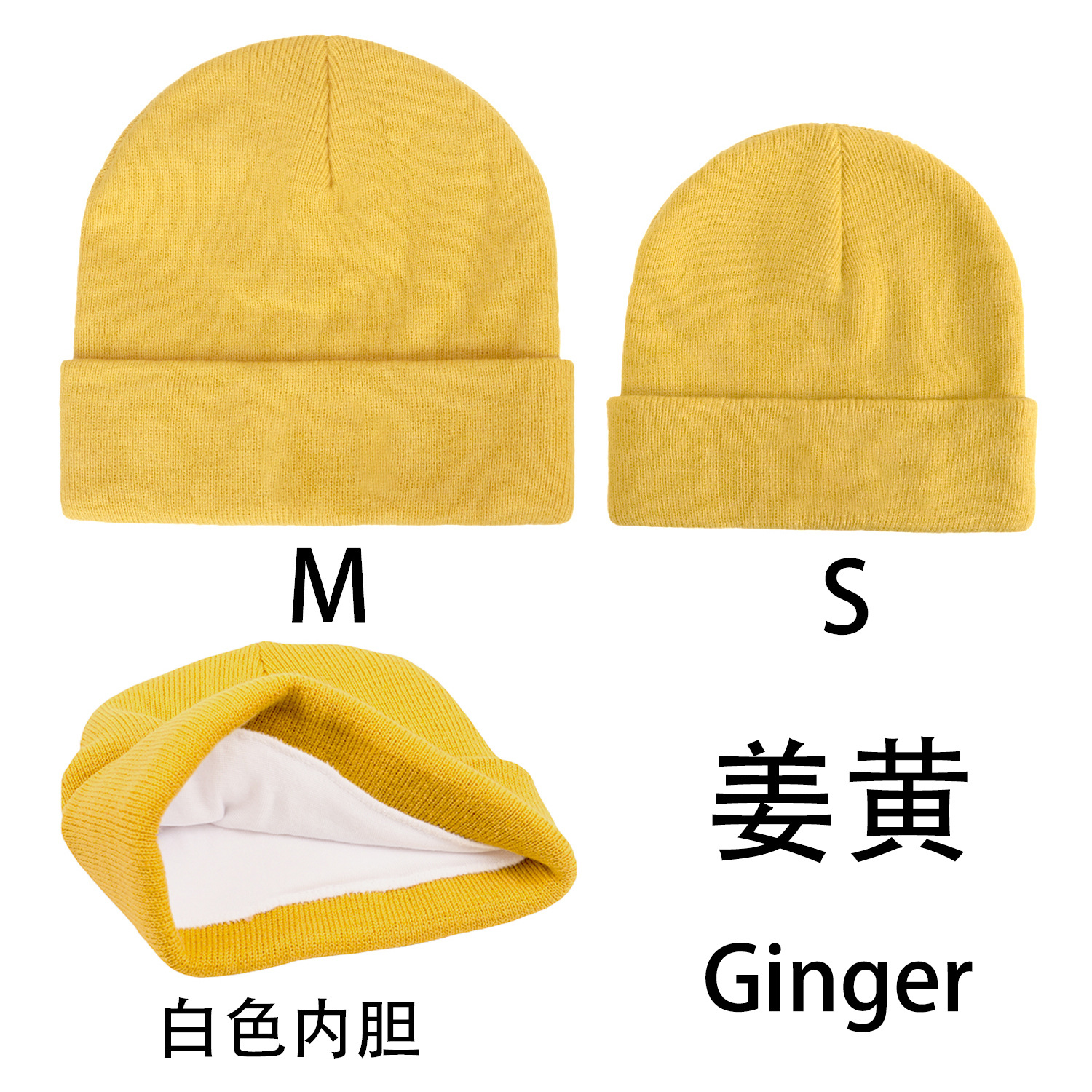 Picture of Factory direct in stock wholesale cross-border foreign trade explosions children adult autumn and winter knitted hat parent-child wool hat