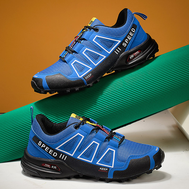 Cross-border Foreign Trade Outdoor Men's Shoes Cross-country Running Shoes Solomon Travel Hiking Shoes Hiking Shoes Breathable plus size Women's Shoes