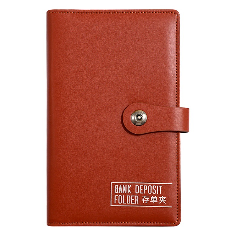 Deposit Storage Book, Bank Regular Deposit Form Collection Book, Bill Storage Check Folder, Passbook, Check Sorting Book