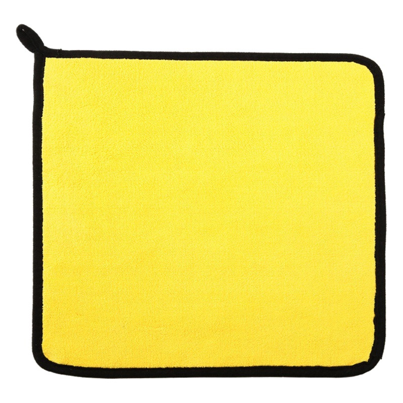 Picture of Car Wash Towel Thickened Water-Absorbent Coral Velvet Car Wipe Towel Two-Color Double-Sided High-Density Car Cleaning Car Wash Towel Direct Sales Factory