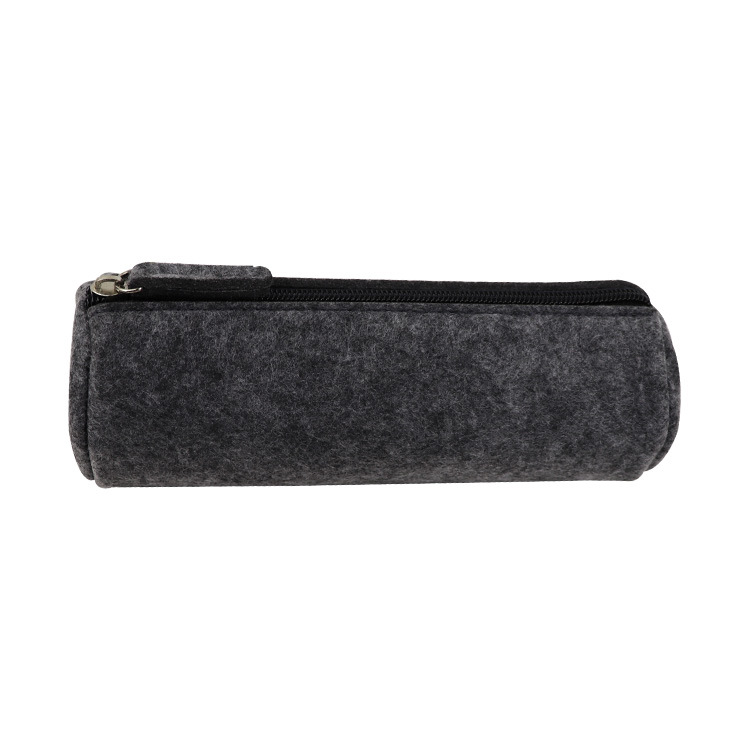 Picture of Creative Gift Bag Felt Pencil Bag Large Capacity Felt Stationery Pen Bag Can Be Added with Logo Fashionable Zipper Pen Cover Pencil Bag