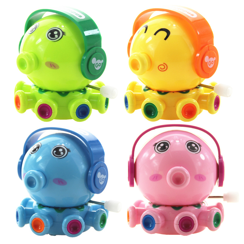 Picture of Creative cartoon winding small octopus rotating octopus children's chain toys wholesale stall gift gift