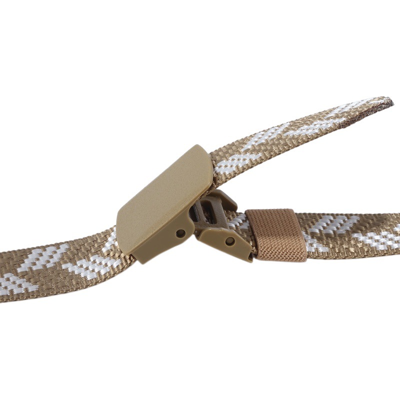 Outdoor Sports Imitation Nylon Belt with Creative Texture, Wear-Resistant Men's Belt, Tactical Style, Available for Wholesale