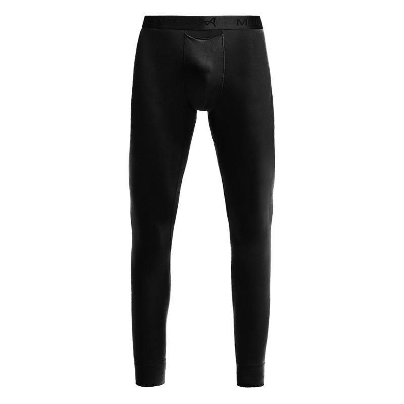 Men's Thermal Pants, Autumn Pants, Men's Bullet-Style Detachable Thin Pants, Underpants, Leggings, Men's Single-Piece Cotton Pants for Autumn and Winter