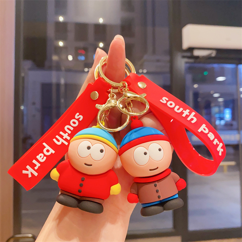 Cross-border explosions Cartoon Doll South Park key chain pendant bag car key chain accessories gift wholesale