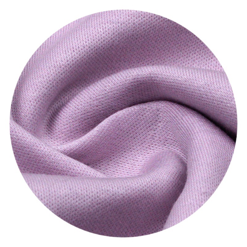 80S Mercerized Cotton Fabric Combed Long-Staple Cotton Double-Sided Mercerized Cotton Fabric Spring and Summer Ice Silk T-Shirt Knitted Fabric