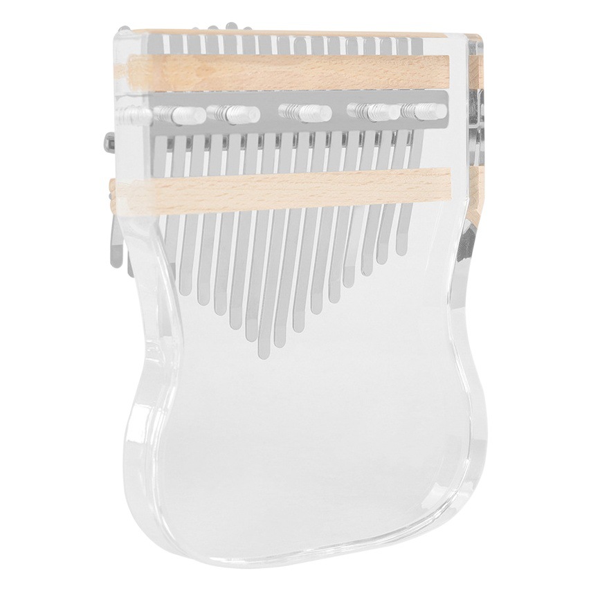 17 Tone Crystal Transparent Thumb Acrylic Kalinba Finger Piano Beginner's Musical Instrument Kalimba