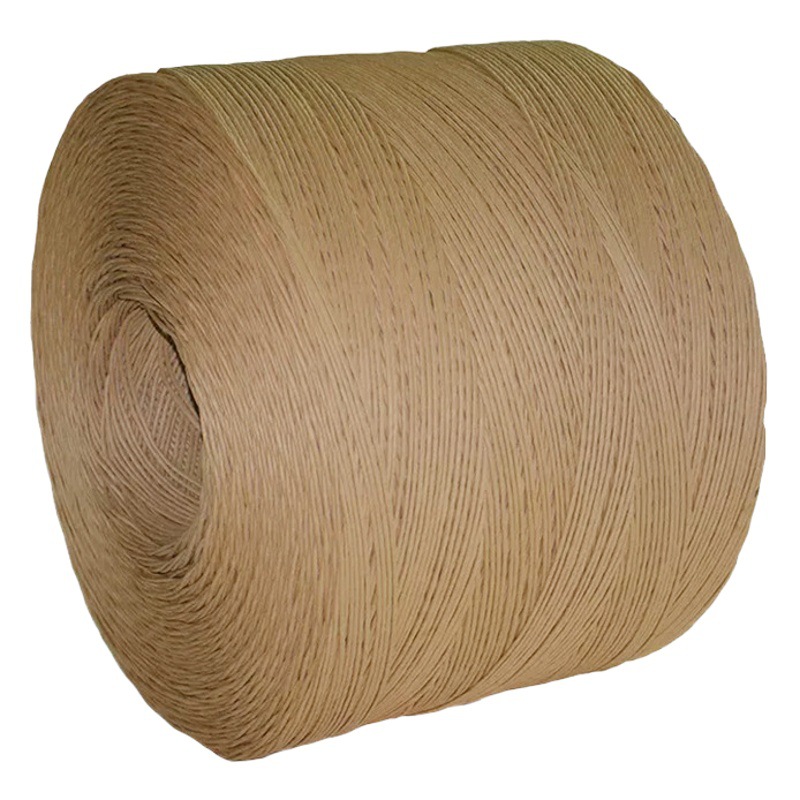 1Mm-4Mm Eco-Friendly Paper Rope Tag, Durable Single-Strand Cowhide Rope for Bundling Herbal Tea, Anti-Static Protection