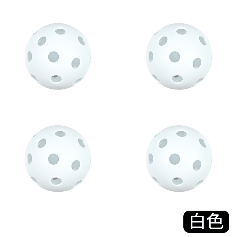 Picture of Indoor and outdoor peak ball 72mm26 hole Pickleball hole ball sports practice baseball injection molding