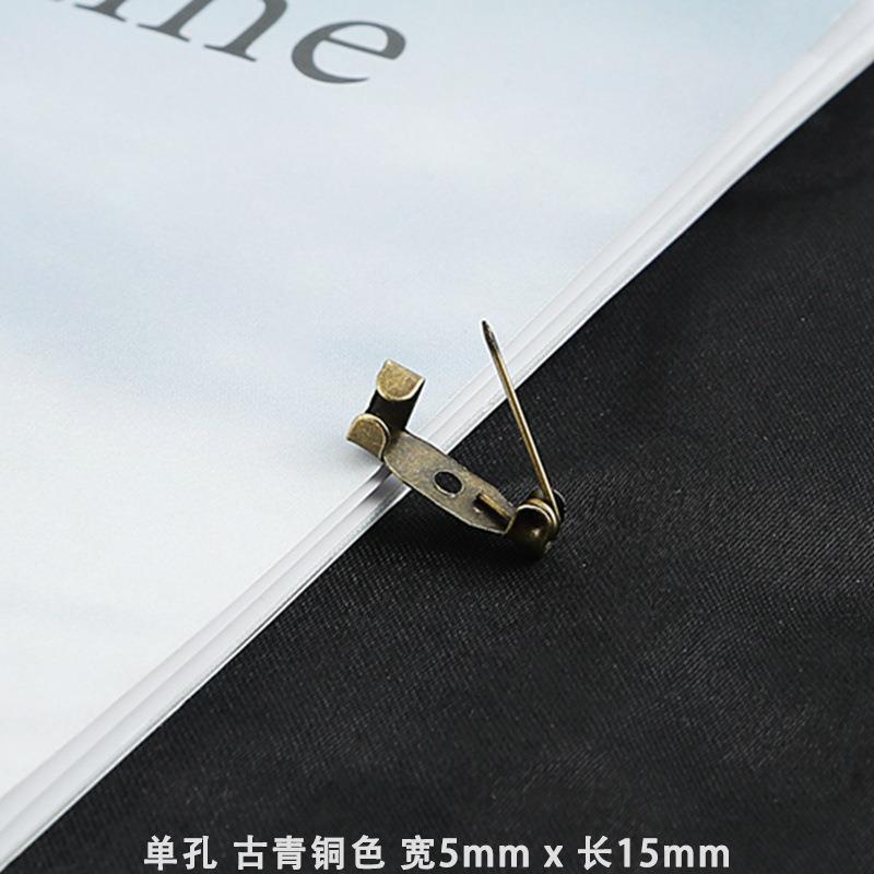 Picture of Cross-border Hot Sale High Quality Special Price Safety Badge Clothes Metal Simple Pin Brooch Handmade DIY Jewelry Accessories