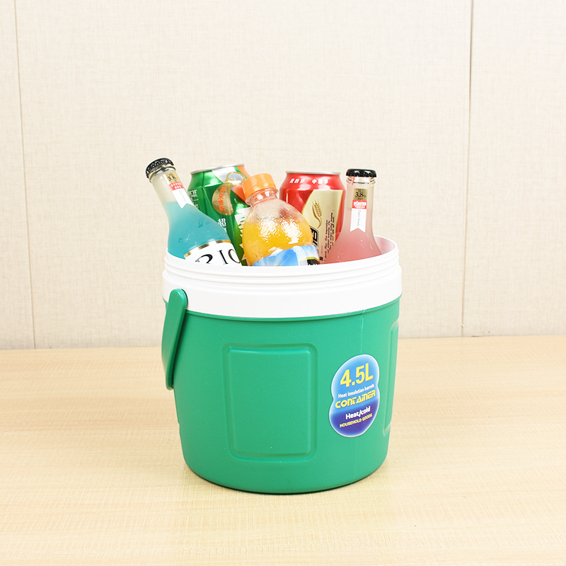 Picture of 2L4.5L6L Plastic Sealed Ice Bucket Incubator Cold Portable Car Refrigerator with Lid Fresh-keeping Box Incubation Bucket
