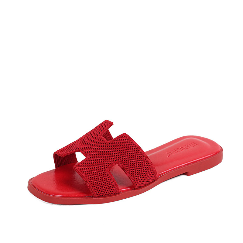 Picture of Slippers Women's Outer Wear 2025 New Summer Fashion All-match Flat Slippers Beach Travel Sandals Comfortable