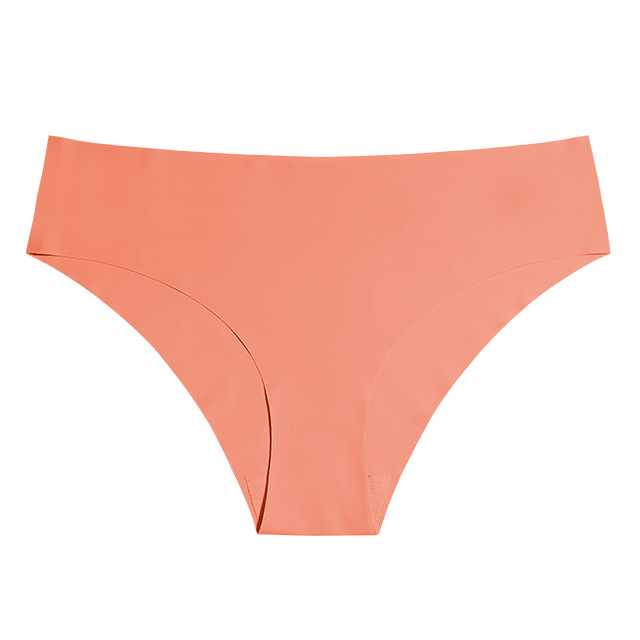 Picture of Cross-Border Seamless Ice Silk One-Piece Girls' Underwear European and American Large Size Pure Cotton Crotch Breathable Women's Briefs Wholesale
