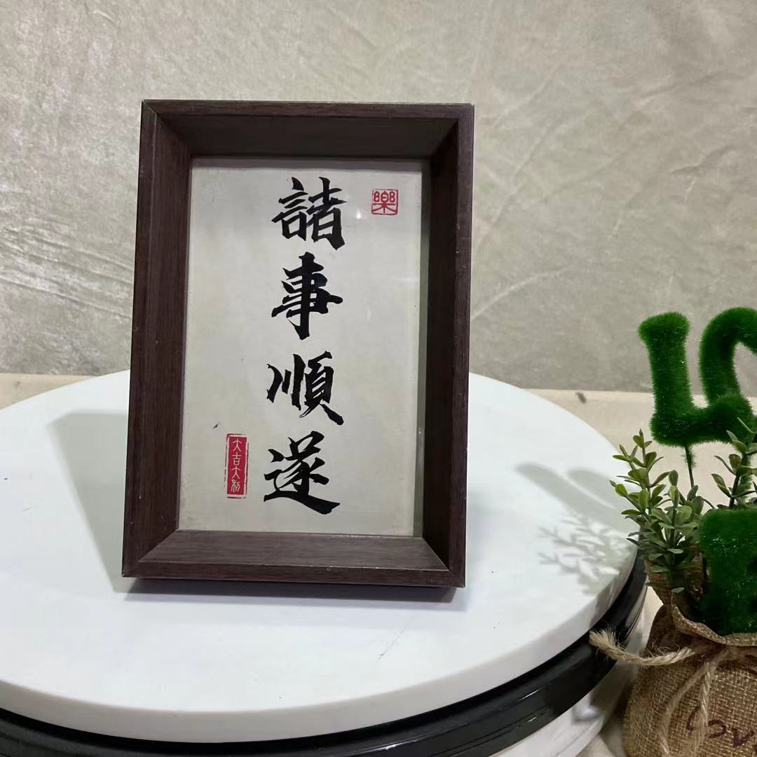 Picture of Simple wooden photo frame decoration 5-inch 6-inch 7-inch 8-inch photo frame 10-inch photo frame A4A3 picture frame wall-mounted cultural creative decoration