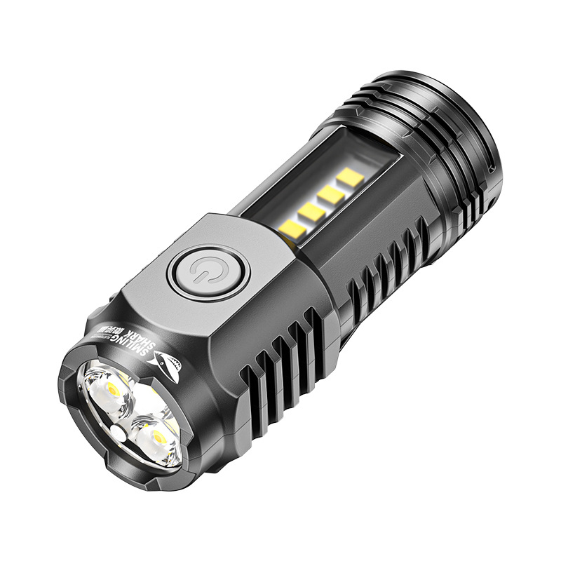 Picture of Mini Flashlight Strong Light Multifunctional Charging Small Portable COB Flood Side Light Outdoor Pocket Portable Light