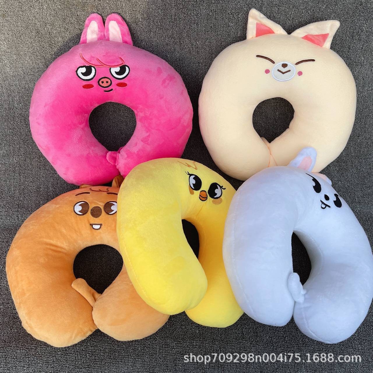 STAY Street Children Cartoon U Pillow PILOT for 5-STAR Cartoon U Pillow Nap Flying Pillow