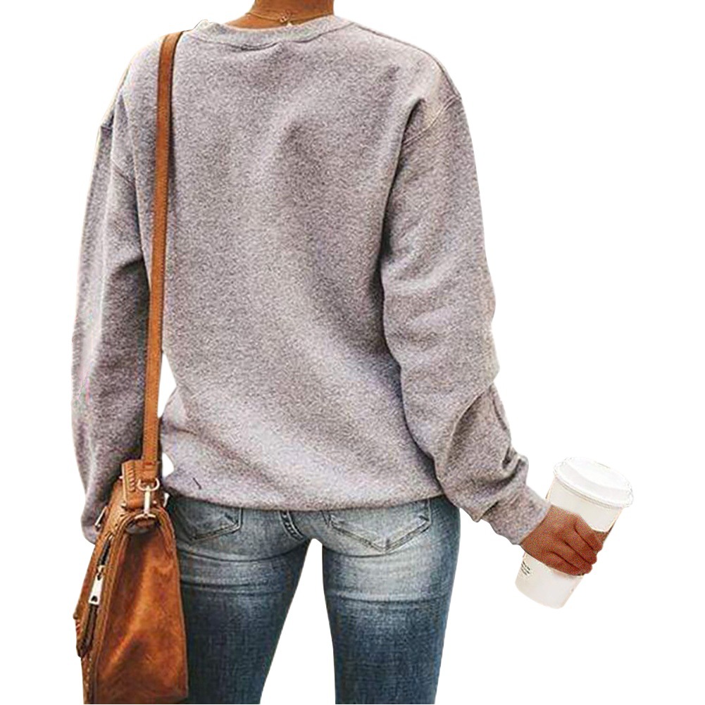 Amazon Christmas foreign trade Women's sweater leopard print Christmas tree pattern printed round neck long sleeve pullover sweater