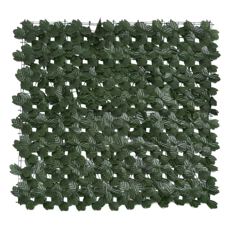 Simulation Green Plant Wall Green Rose Leaf Fence Net Artificial Fence Balcony Fence Simulation Plant Rattan Fence Fence Fence