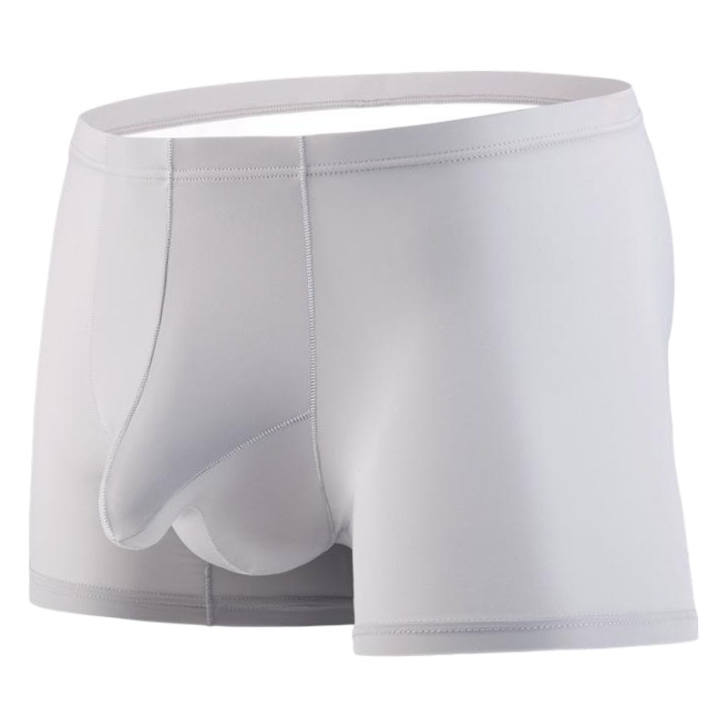 Picture of Clearance Summer Ice Silk Detachable Men's Underwear Ultra-Thin Fully Transparent Quick-Dry Elephant Trunk Boxer Briefs Breathable Quick-Dry
