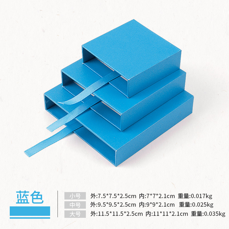 Picture of Anti-Oxidation Jewelry Box Drawer-Type Pe Film Storage Suspension Box Bracelet Box Earrings Bracelet Packaging Jewelry Box