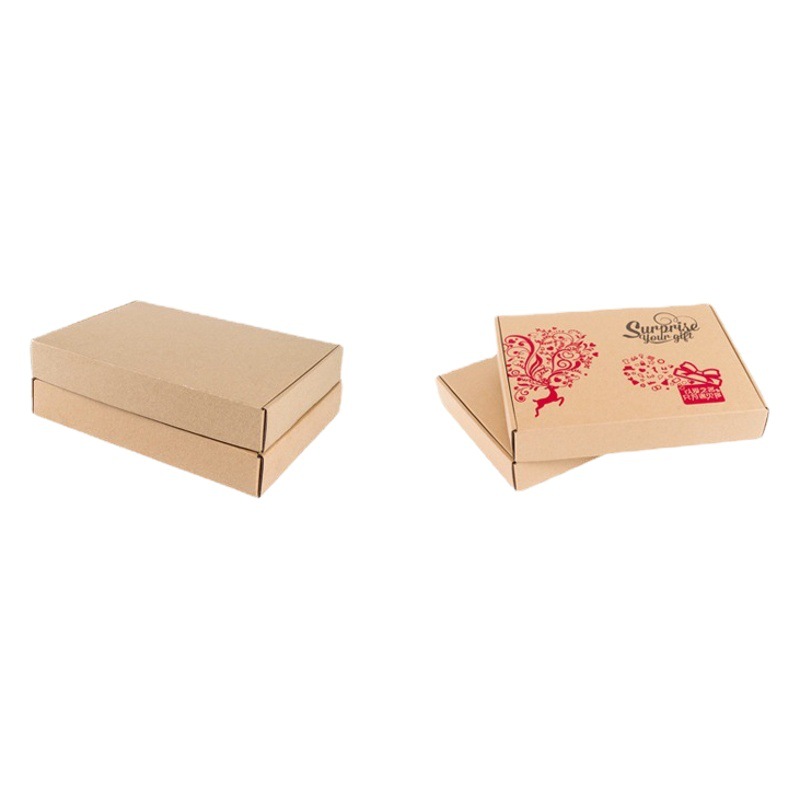 Flying Machine box carton packaging extra hard small carton Express E-commerce packaging Rectangular Carton half high wholesale Sichuan Yue
