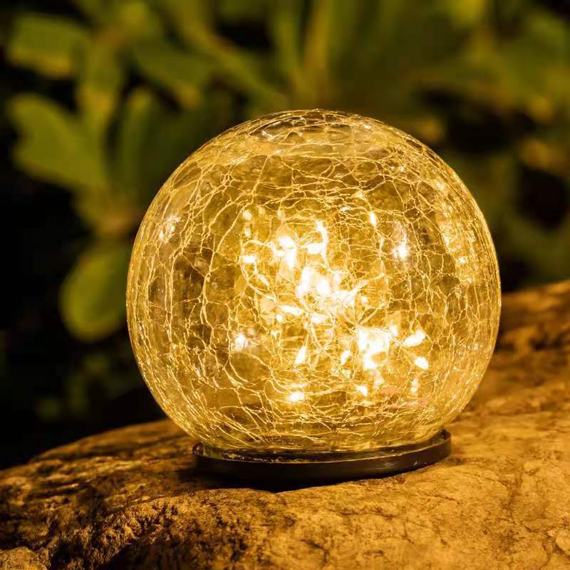 Picture of Solar cross-border explosion crack garden lamp outdoor waterproof crack floor insert lamp garden stadium villa landscape lamp