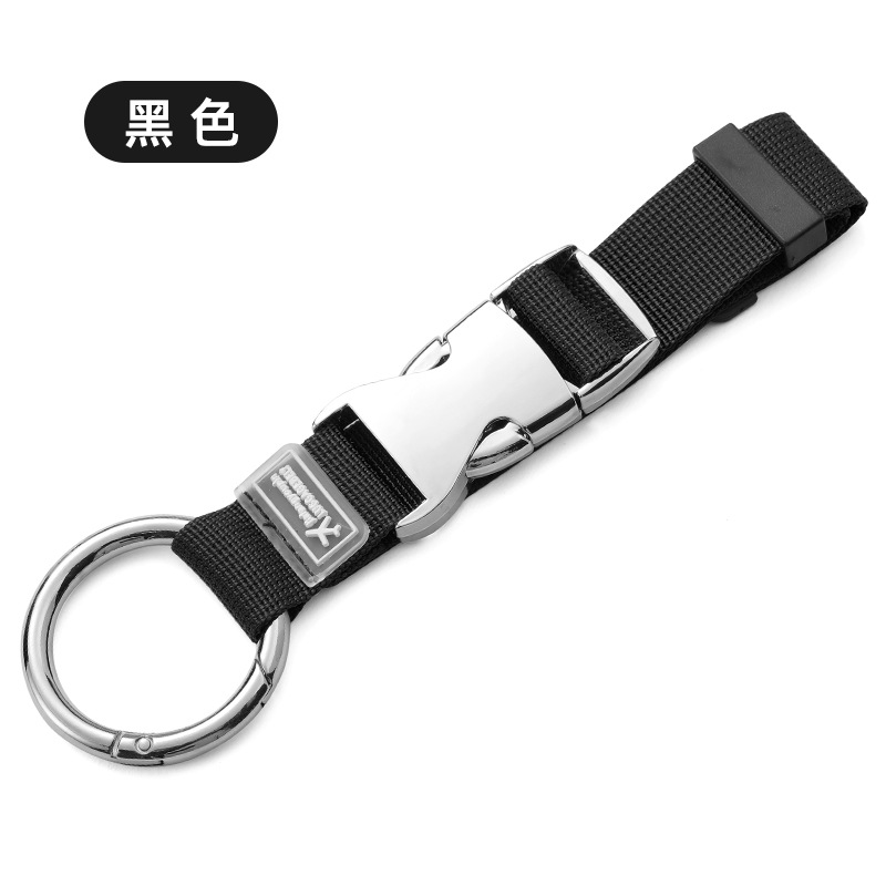 Picture of Luggage Hanging Buckle Safety Fixing Strap Backpack External Hanging Strap Packing Strap Suitcase Strapping Strap Metal Hanging Strap