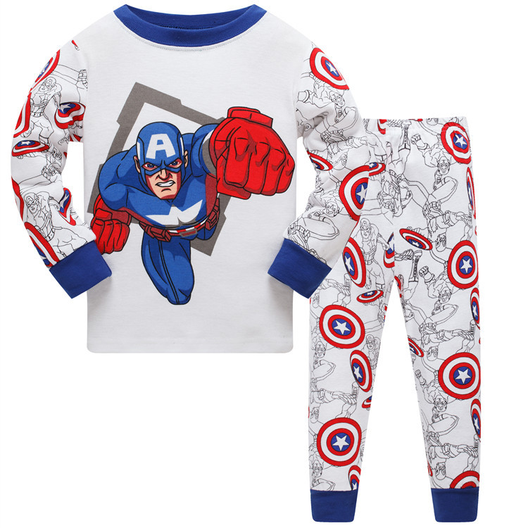 Picture of Baby cotton 3-8 long sleeve thread cotton children's pajamas air conditioning clothing a generation of hair and (whole hand) 8