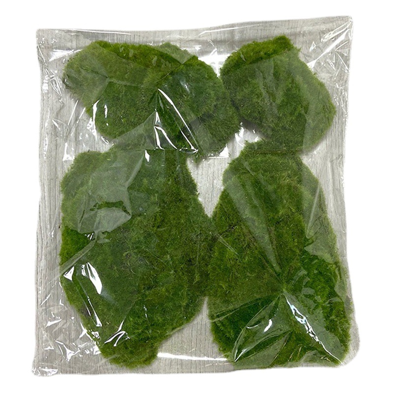 Simulation Moss bag green small Moss Chinese style floral soft outfit common Moss drum Moss simulation Green