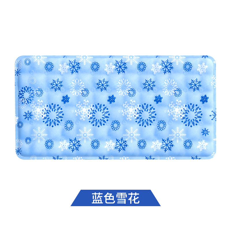 Picture of Ice Mattress Ice Mattress Summer Student Dormitory Single Double Mat Mat Smoothie Gel Refrigeration Ice Mat Cooling Artifact