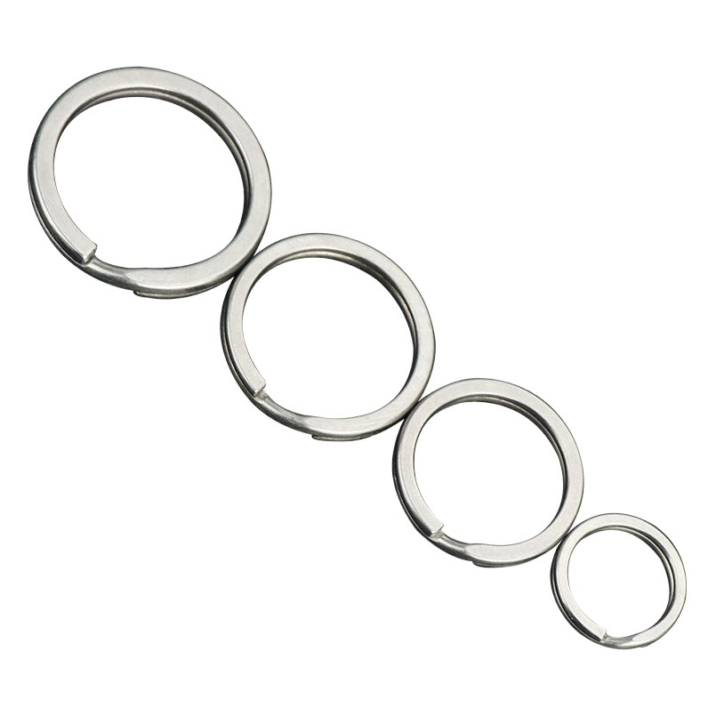 Pure Titanium Key Ring Titanium Alloy Key Ring Metal Key Chain Accessories Fashion Men and Women Keychain Hanging Lock Key Chain