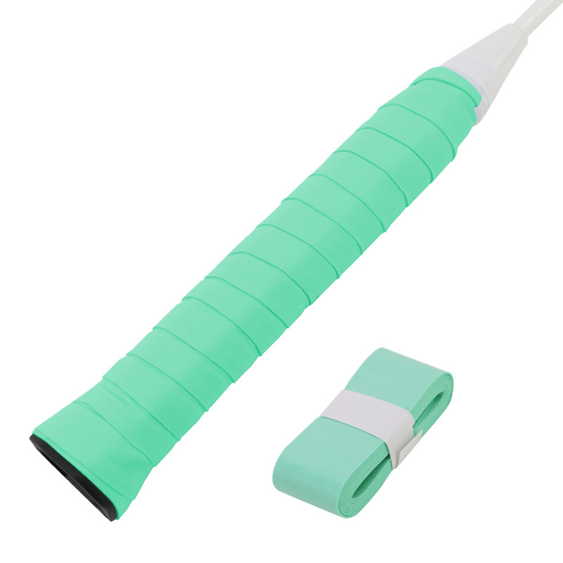 Picture of Ultra-Thin Soft Badminton Racket Sticky Double-Sided Coated Flat Latex Anti-Slip Sweat-Absorbent Wrapping Grip Tape Wholesale