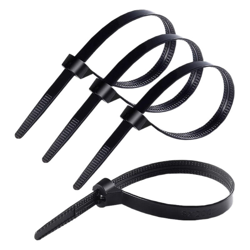 Ribbon stainless steel insert ribbon steel sheet metal buckle marine ribbon 4*150 5*250 8*240 black and white