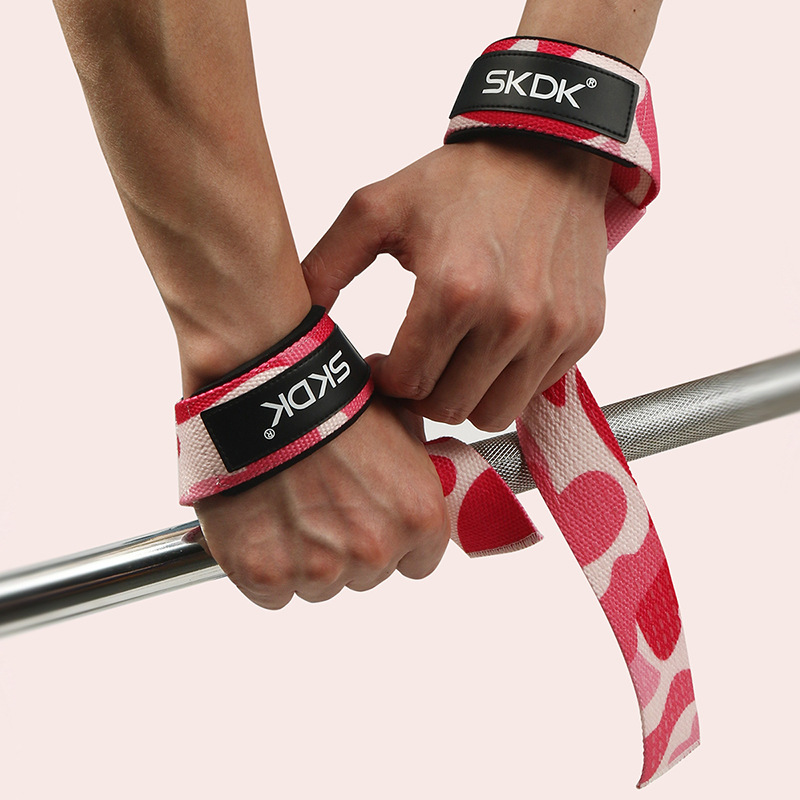 Fitness Sports Camouflage Booster Belt Grip Belt Fitness Hard Pull Belt Pull Up Auxiliary Strength Training with Horizontal Bar