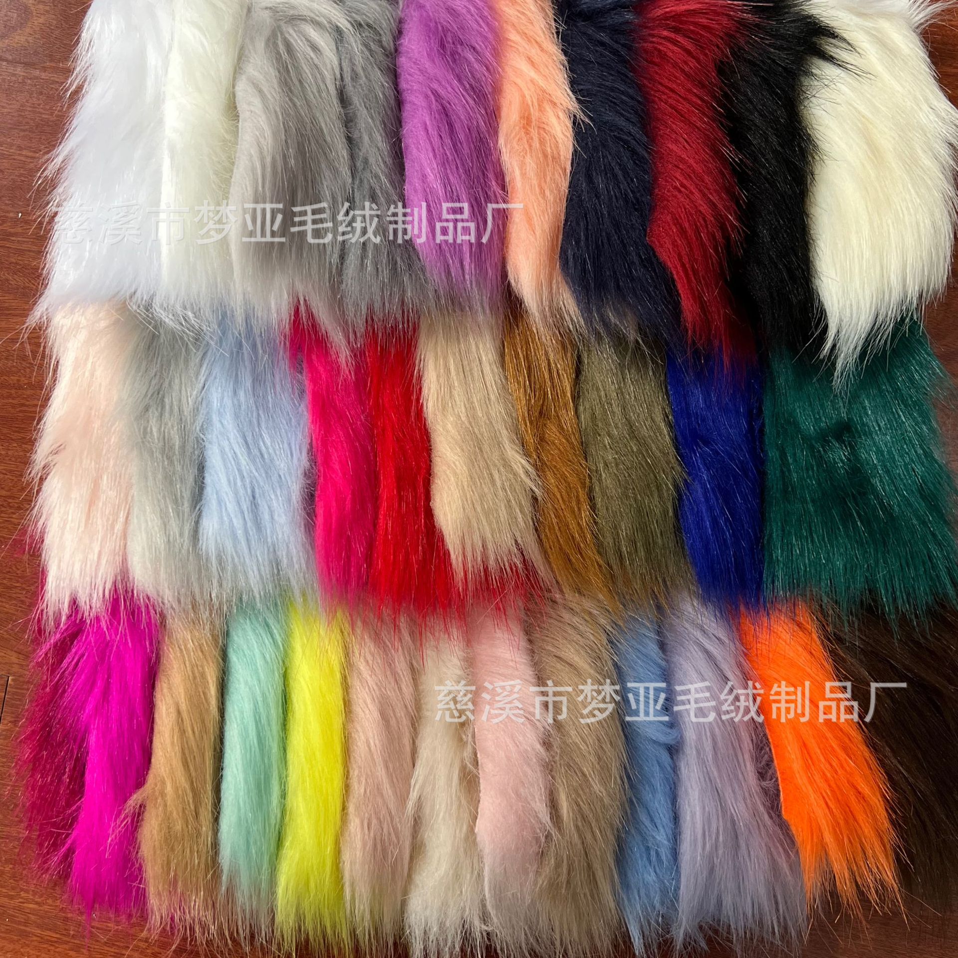Manufacturer's Spot Cos Toys Fox Fur 1300g Plush Clothing Fur Collar Toys Crafts Animal Accessories