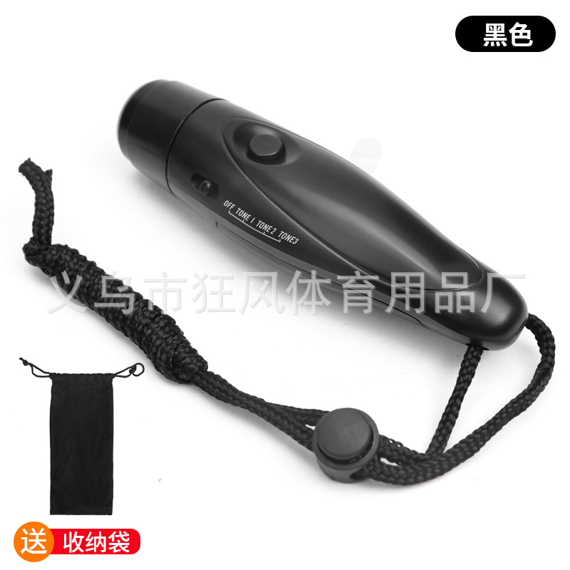 Picture of Three-Tone Digital Whistle High Decibel Basketball Football Sports Referee Whistle Pigeon Training Survival Command Whistle