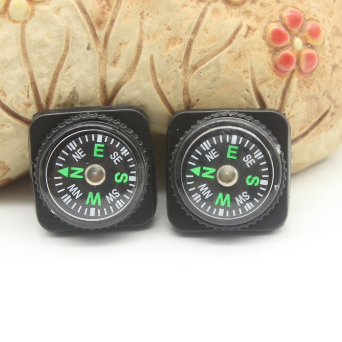 Picture of 20mm with Rubber Holster Plastic Hardware Mountaineering Compass Outdoor Home Toys Supplies Matching Kit Compass
