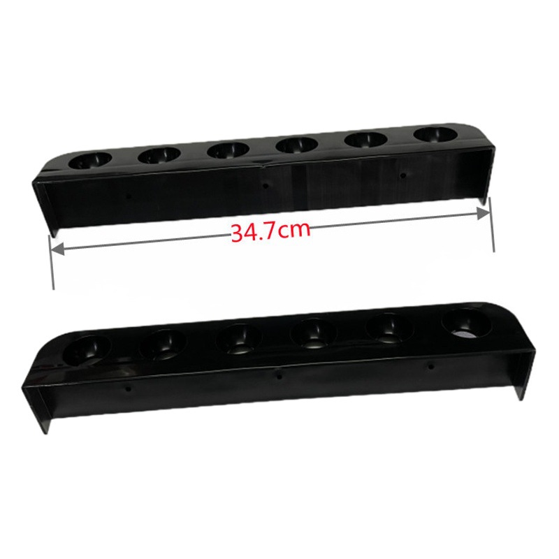 6-hole plastic rod holder billiard Rod Holder billiard holder Rod Holder ball room floor-standing Rod Holder Holder sub-club Cabinet