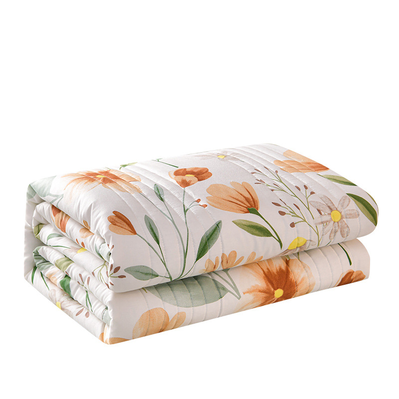 Picture of Air-Conditioning Quilt, Summer Cool Quilt, Thin Single and Double Washed Cotton Summer Quilt, Gift Box, Kidsren's Quilt, Sales Quilt, Machine Washable