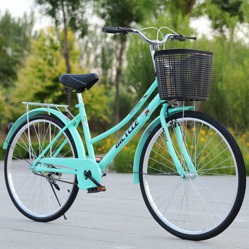 Picture of Bicycle men's women's 24 inch 26 inch adult city commuter light ordinary leisure cycling student lady car